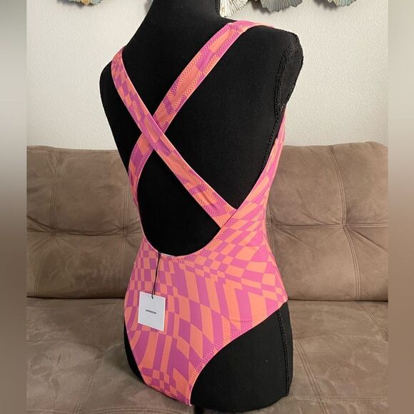 NWT Zara Printed Swimsuit - Picture 7 of 8